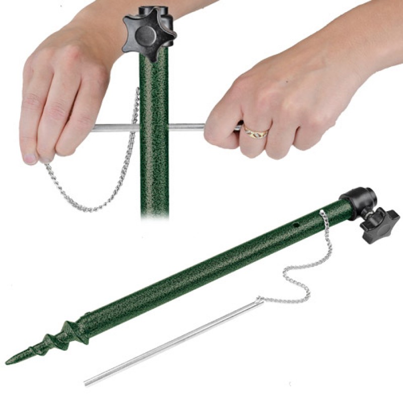 Skėčio užuovėjos  smaigas 40 cm.