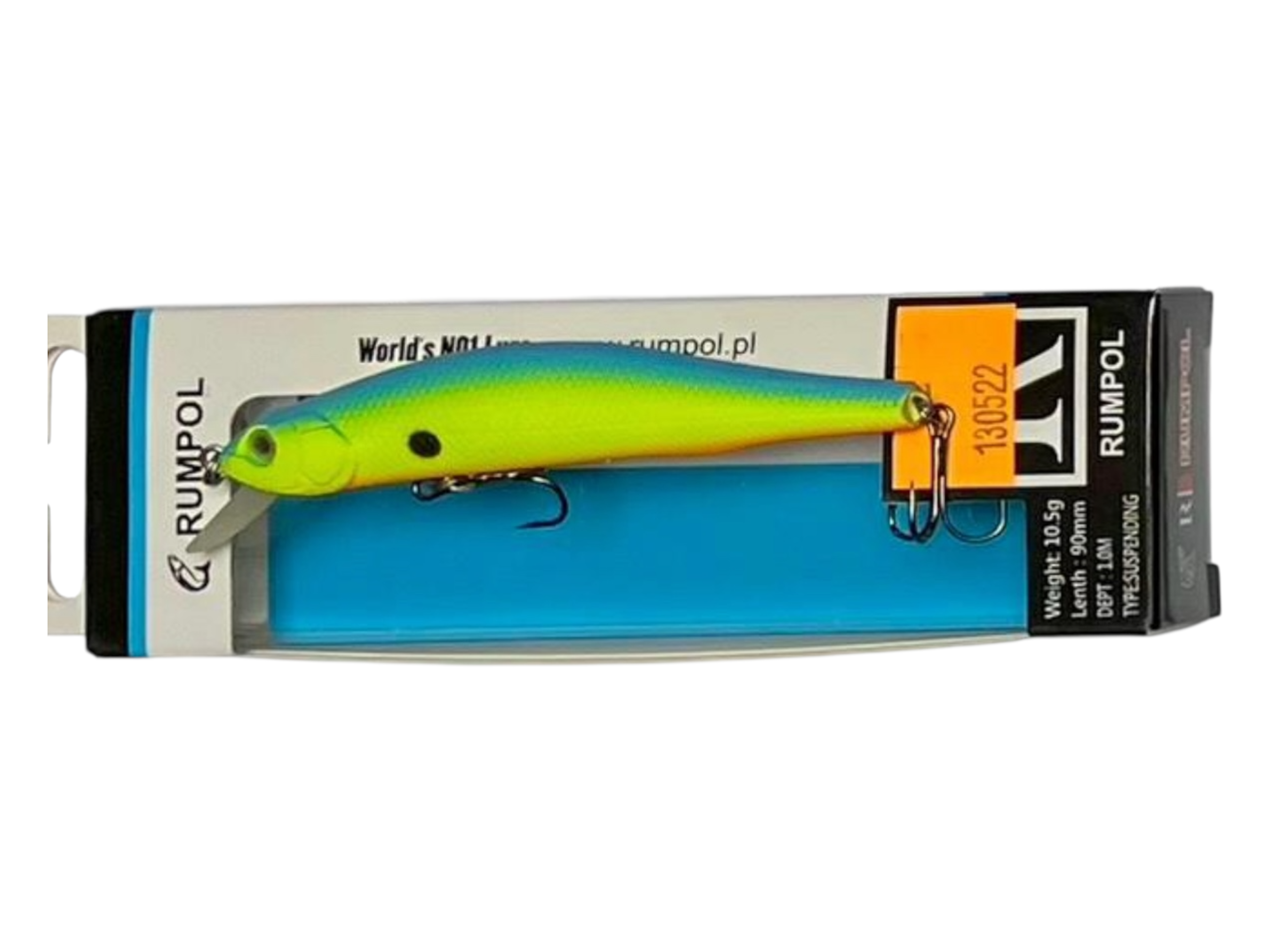 Vobleris 90 mm 10,5 g 1,0 m Suspender 130522