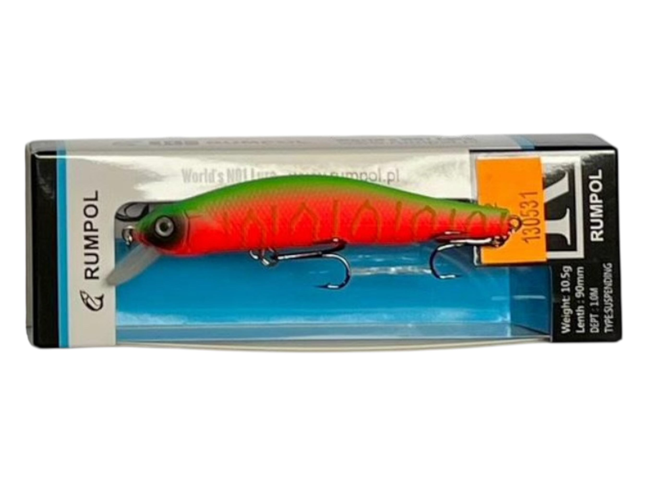 Vobleris 90 mm. 10,5 g. SP.1,0 m./ Suspender /K.130531