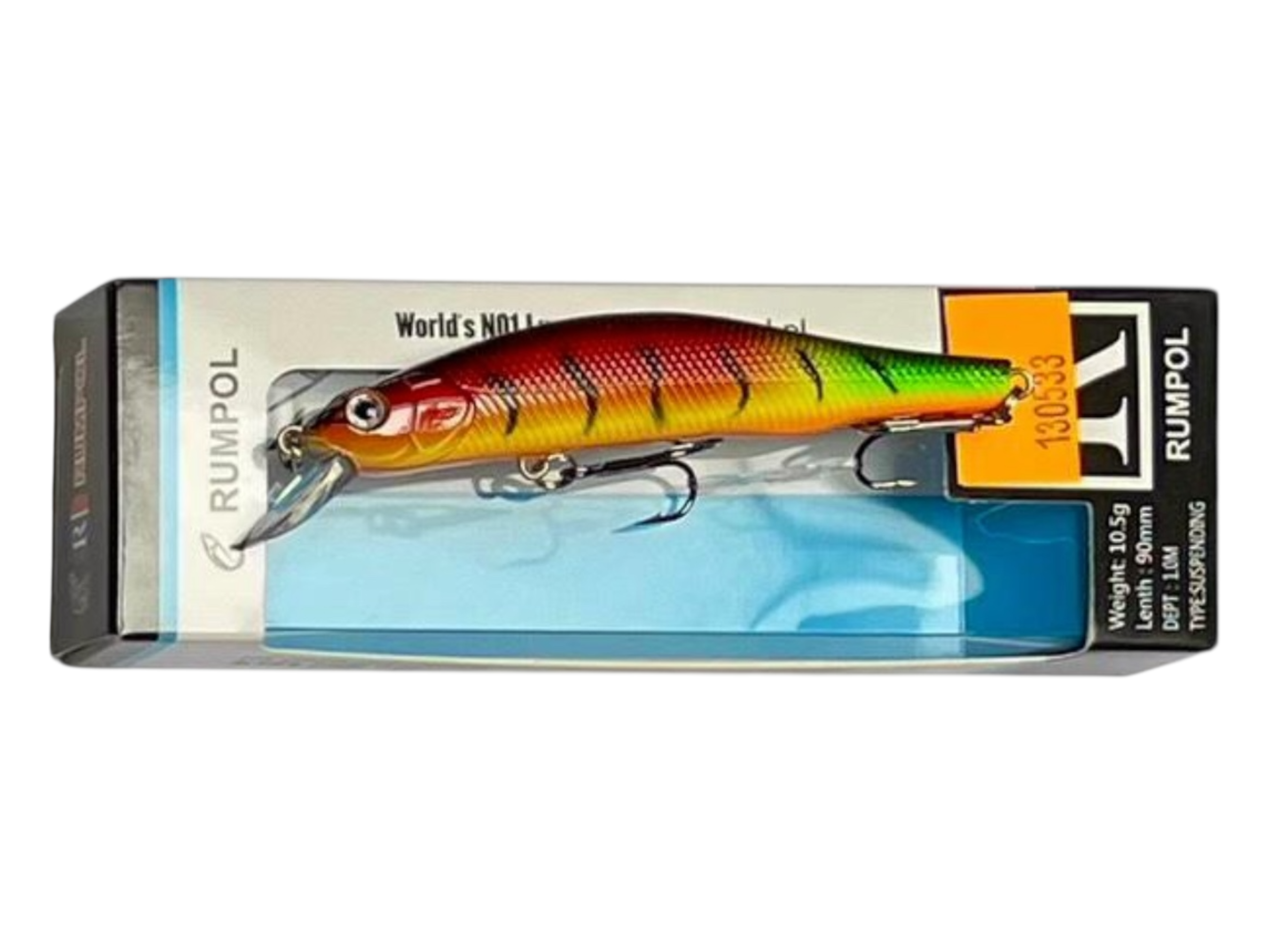 Vobleris 90 mm. 10,5 g. SP.1,0 m./ Suspender /K.130533