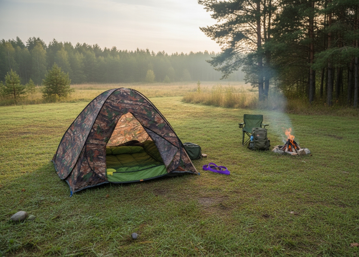 Palapinė - savaime išsiskleidžianti. Vasara-Žiema 200-200-180 cm. thumbnail 5
