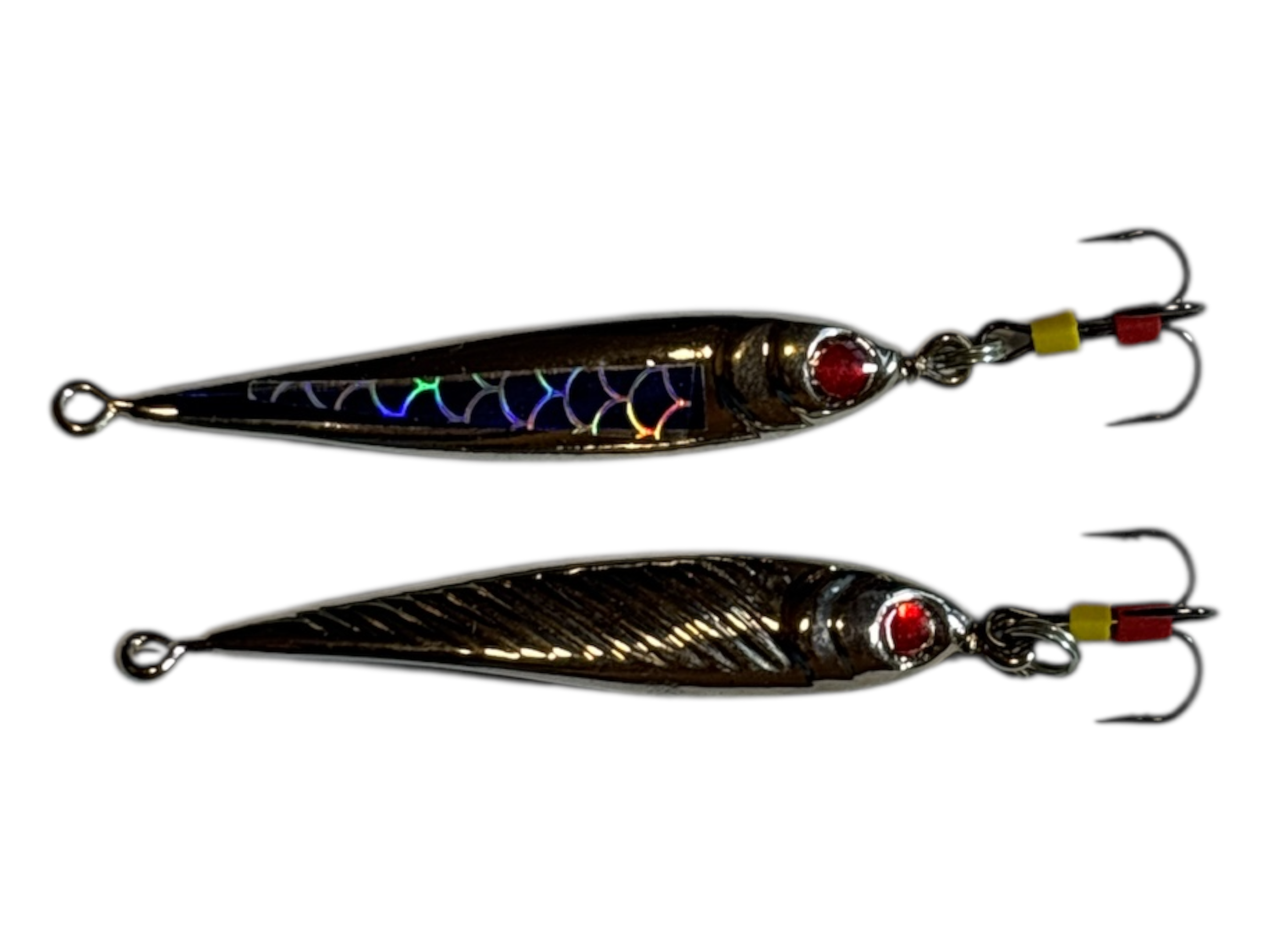 Žieminė blizgė 5cm.-6.4g. balta-varis/ 35 thumbnail 2