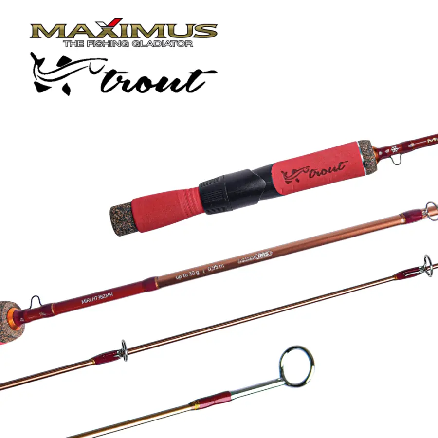 Žieminė meškerė Maximus LONG HAND 382M TROUT 95cm iki 30g