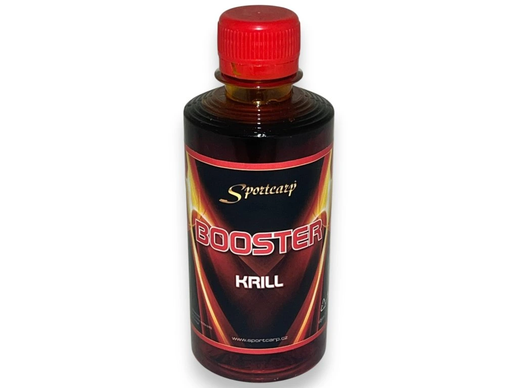 Sportcarp booster Krill 250 ml. Syrupas-Krilis-(krevėtė)/68882-Super variantas žiobrių,žvejyboje.