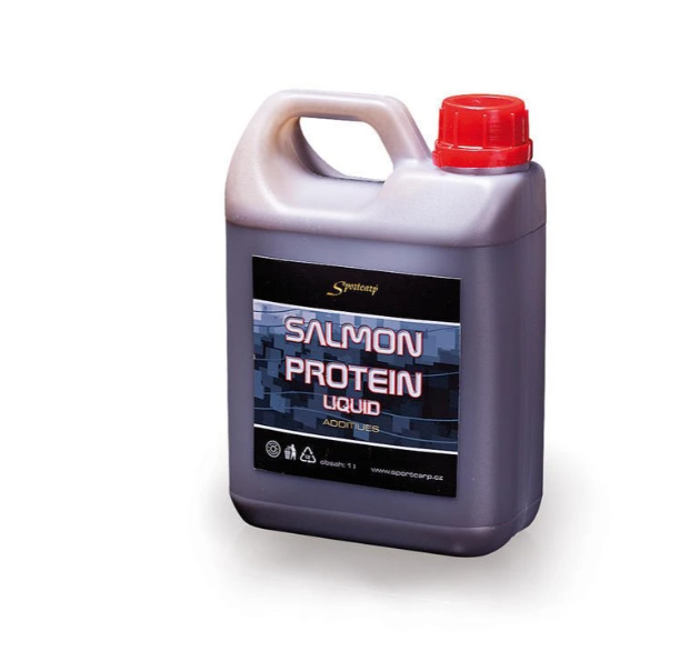 Sportcarp Salmon Protein Liquid 1 l 69296-Lašiša su proteinu/Dažniausiai naudojamas ,lynų,karpių,karosų žvejyboje.