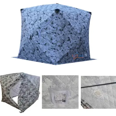 Žieminė palapinė kubas pašitltintas 3 sluoksnių 220x220x220cm