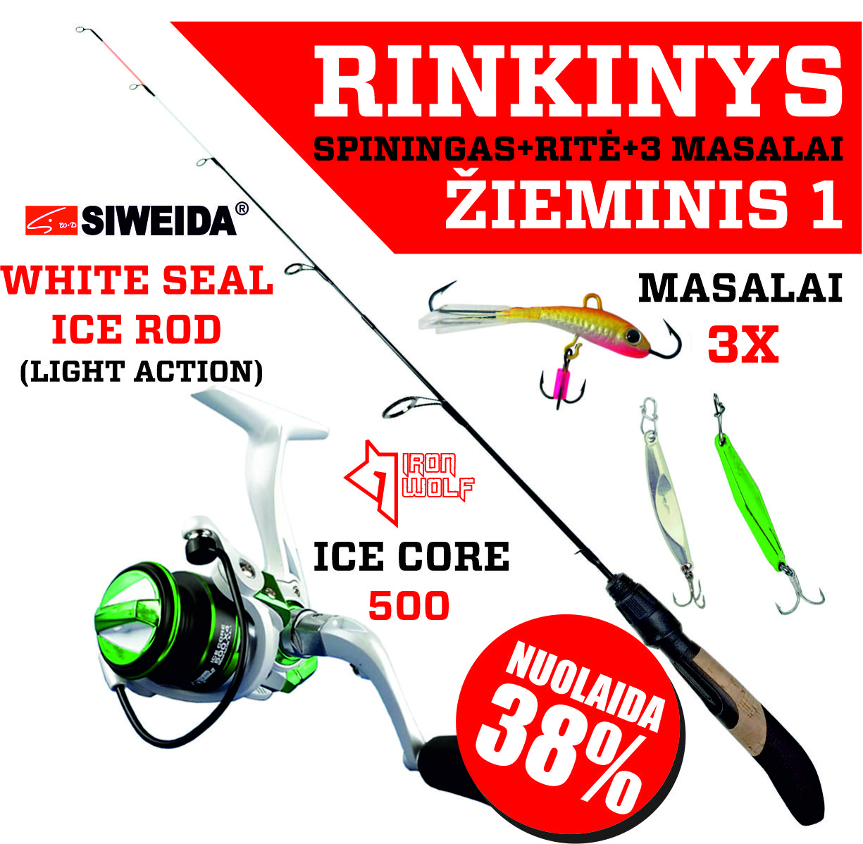 ŽIEMINIS RINKINYS 1 Žvejo mėgėjo